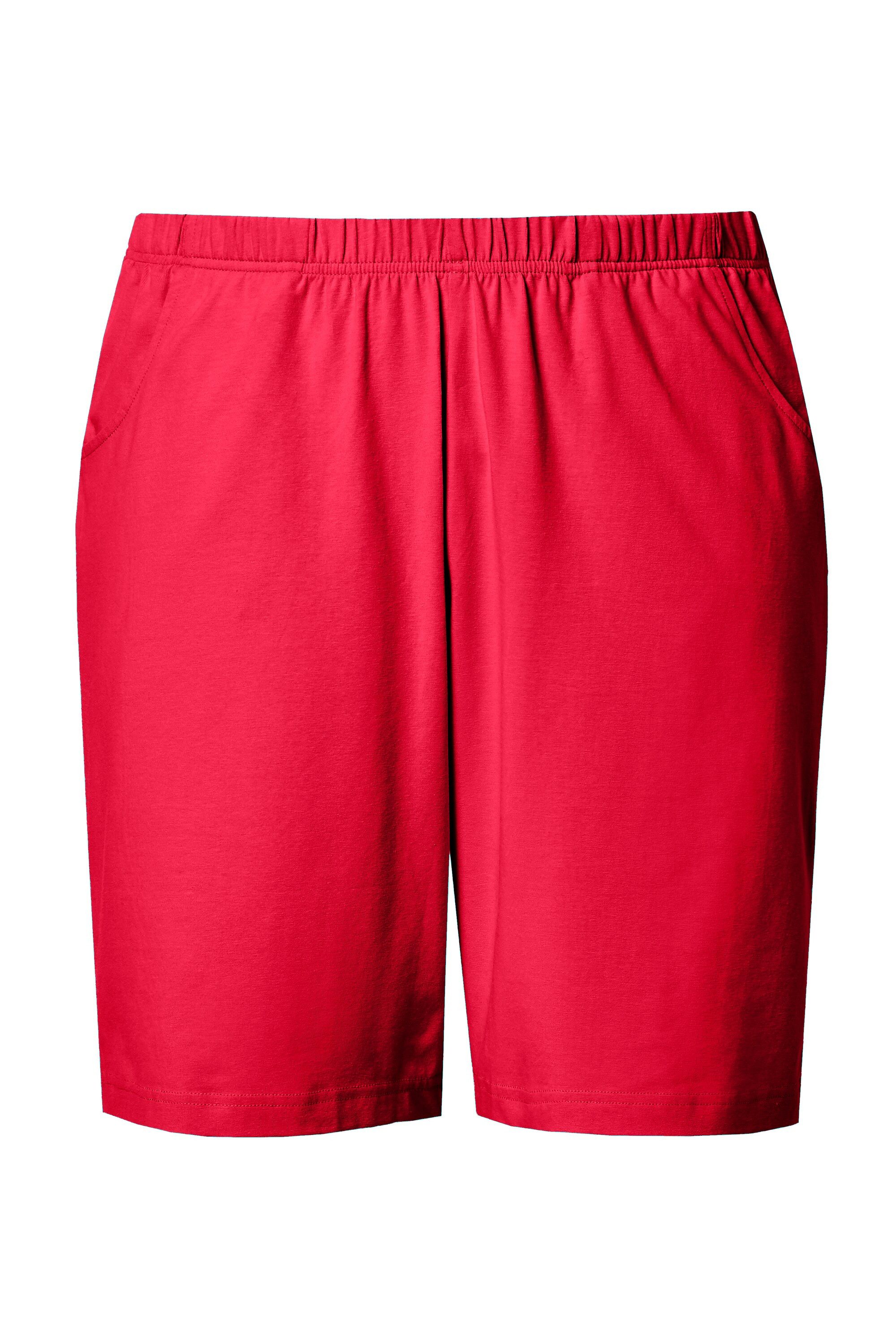Bermudas Jerseyshorts Taschen Elastikbund