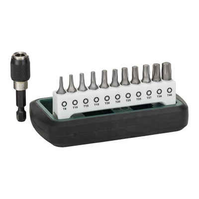 Boscha Montagewerkzeug DIY 12tlg. Kompakt Bitset 11x Torx, 1 Magnethalter