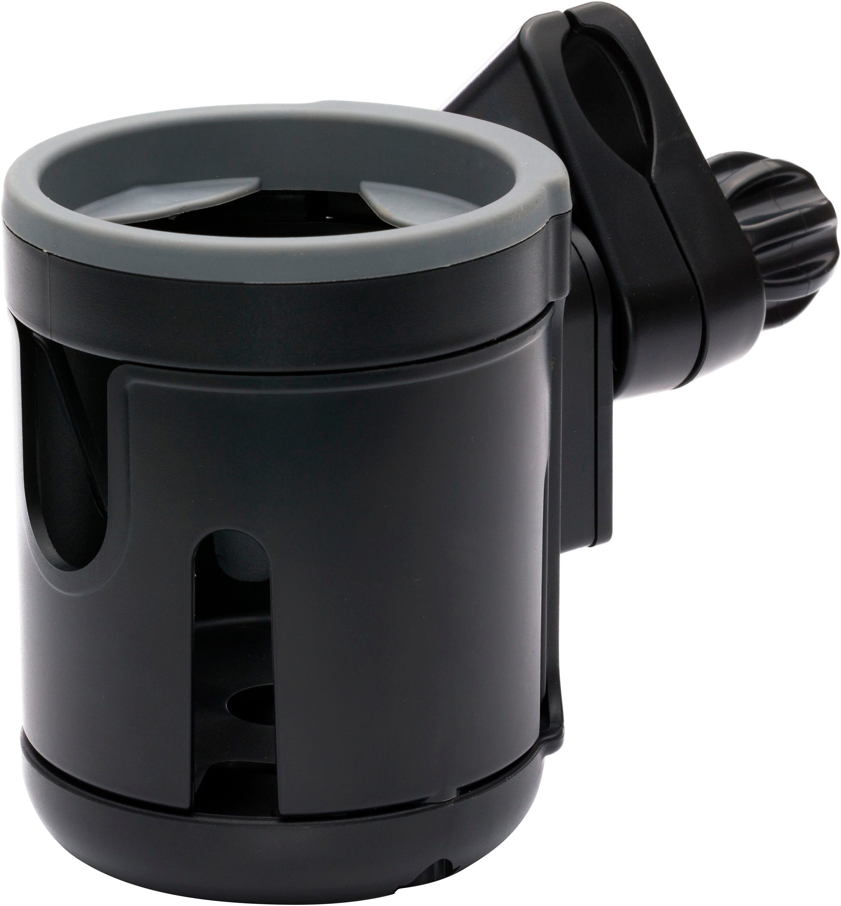 Fillikid Flaschenhalter Duo schwarz, für Kinderwagen