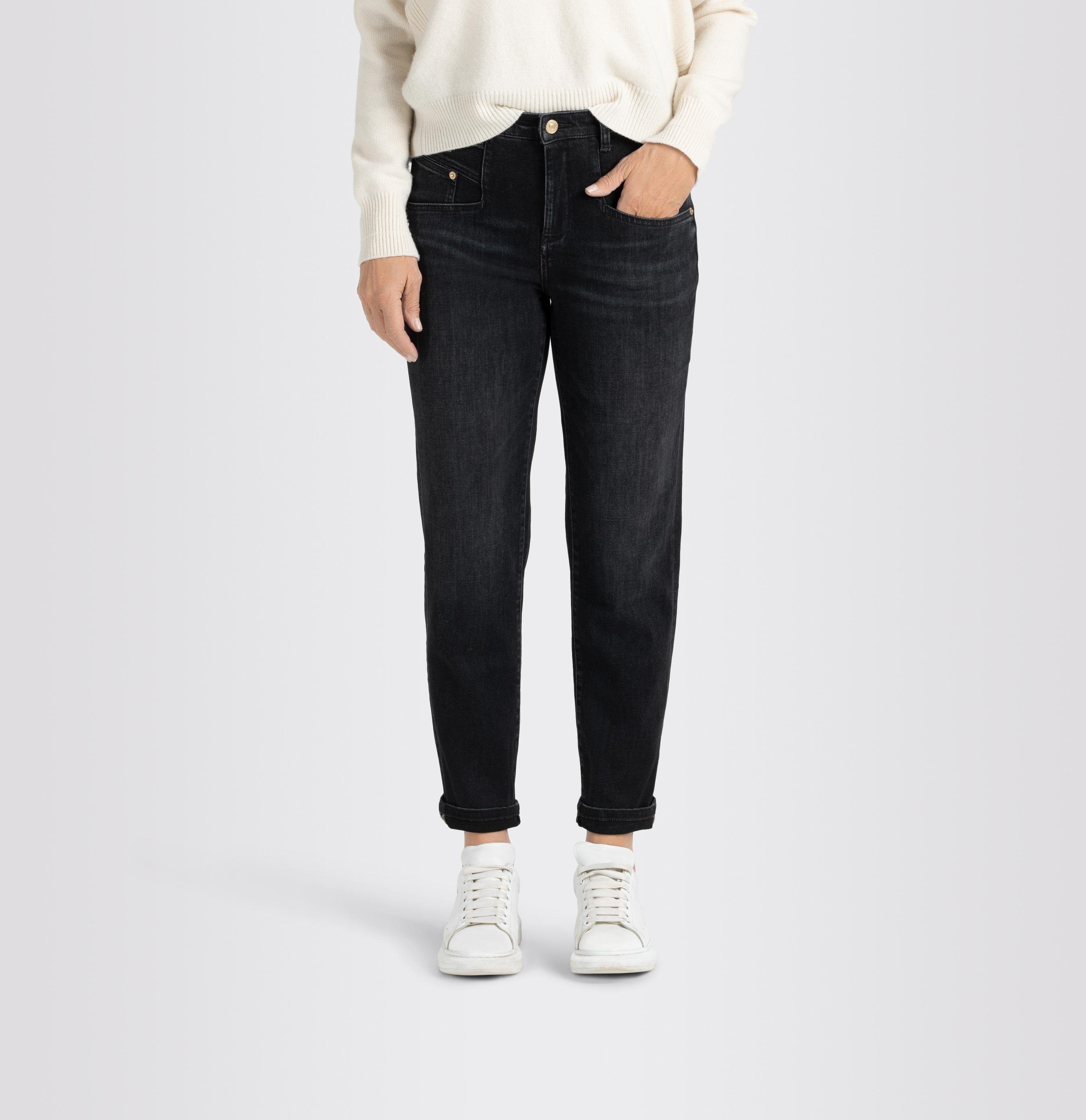 Stretch-Jeans MAC RICH CARROT dusty black wash 2610-90-0389