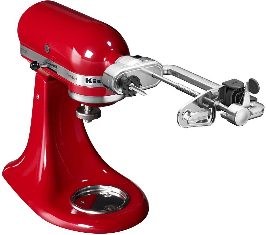 KitchenAid Spiralschneideraufsatz 5KSM1APC, Zubehör für alle KitchenAid Küchenmaschinen, mit 4 Messern