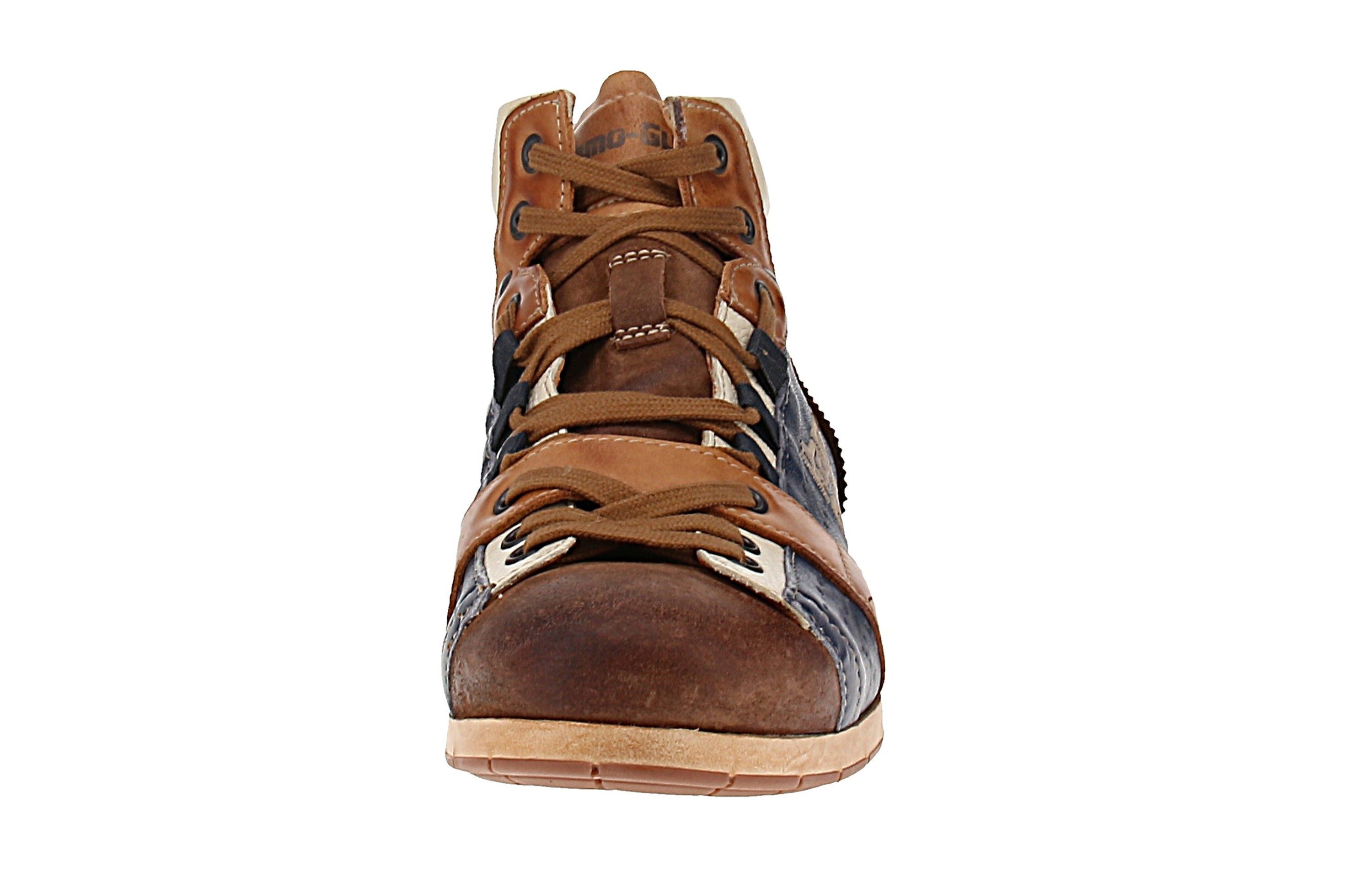 Kamo-Gutsu Kamo-Gutsu Tifo-105 - Herren Schuhe Sneaker - Marrone-Royal Sneaker – Bild 3 von 5