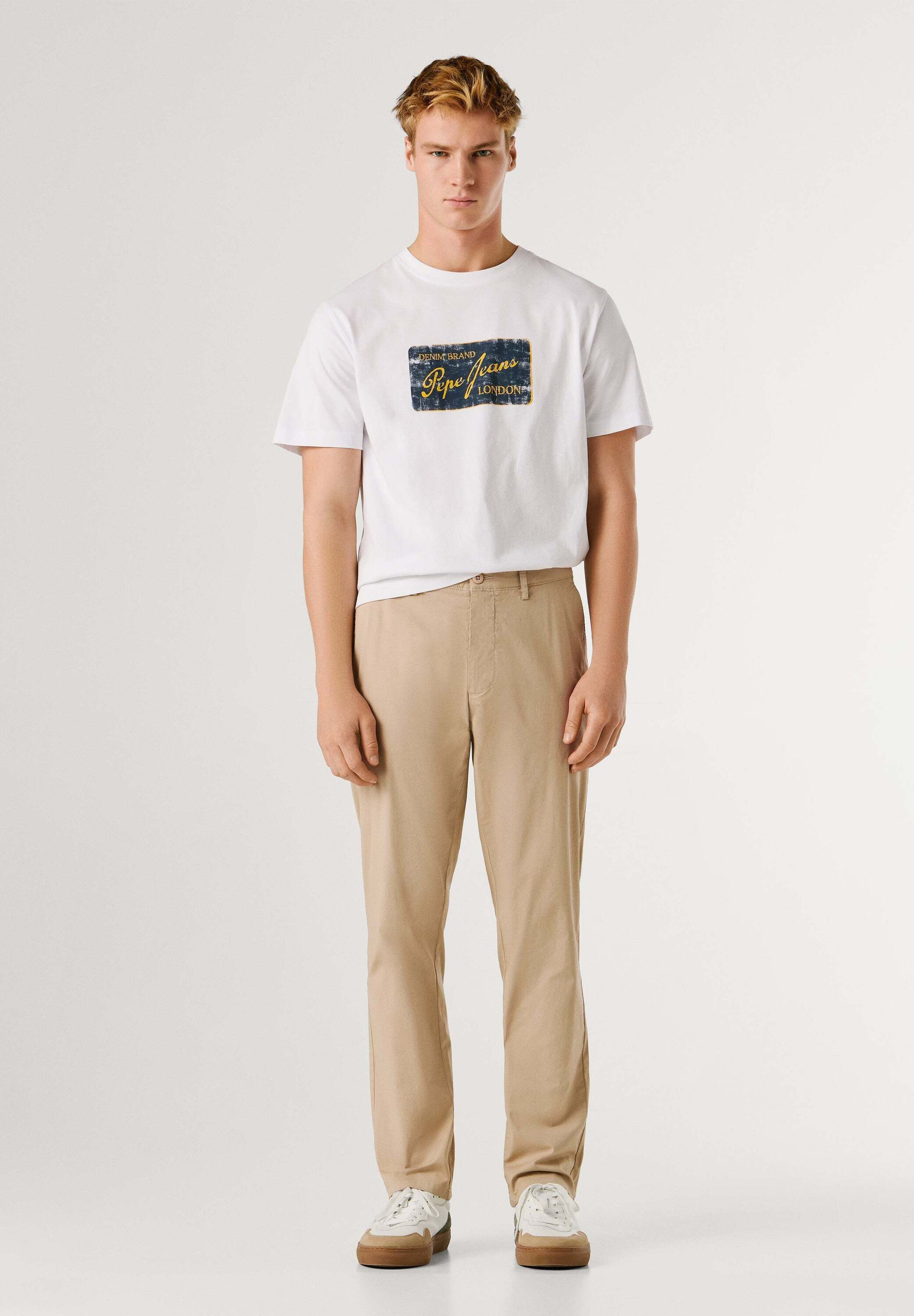 Pepe Jeans Chinohose chinos SLIM CHINO POPLIN