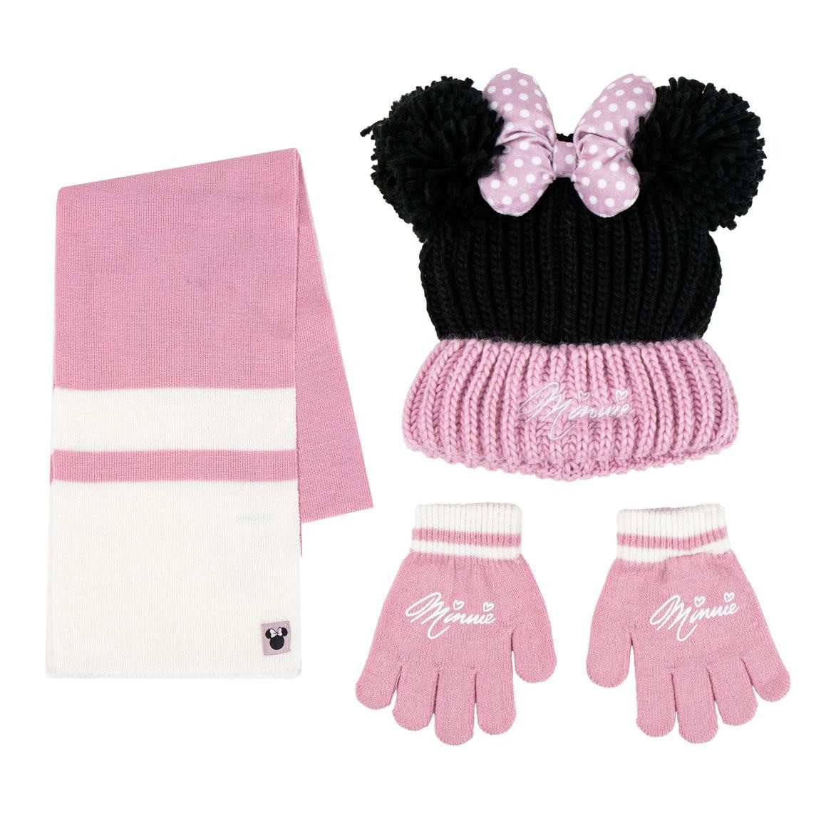 Cerda Mütze & Schal Kinder Winterset mit Mütze, Schal oder Handschuhe