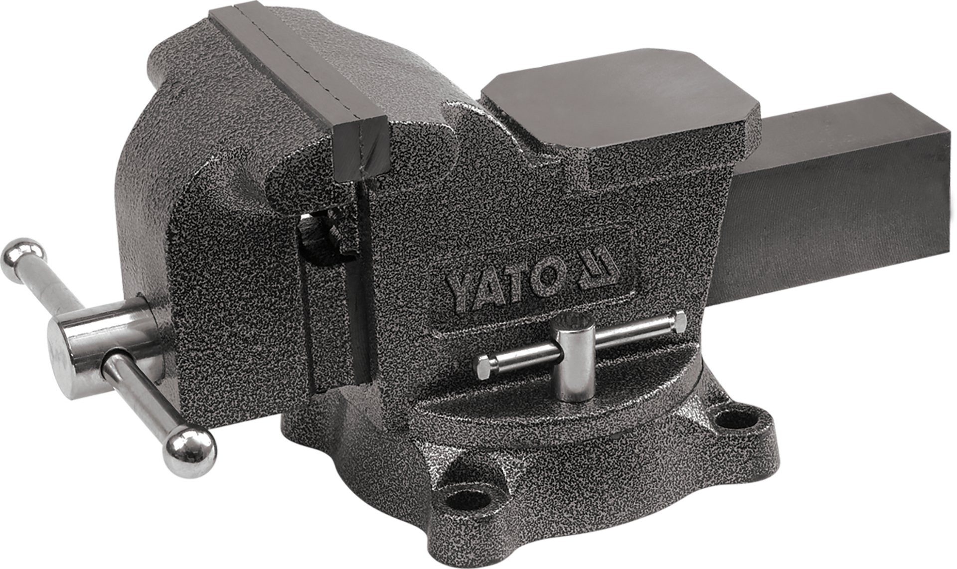 Yato Schraubstock Drehbarer Maschinenschraubstock 200 mm mit Amboss