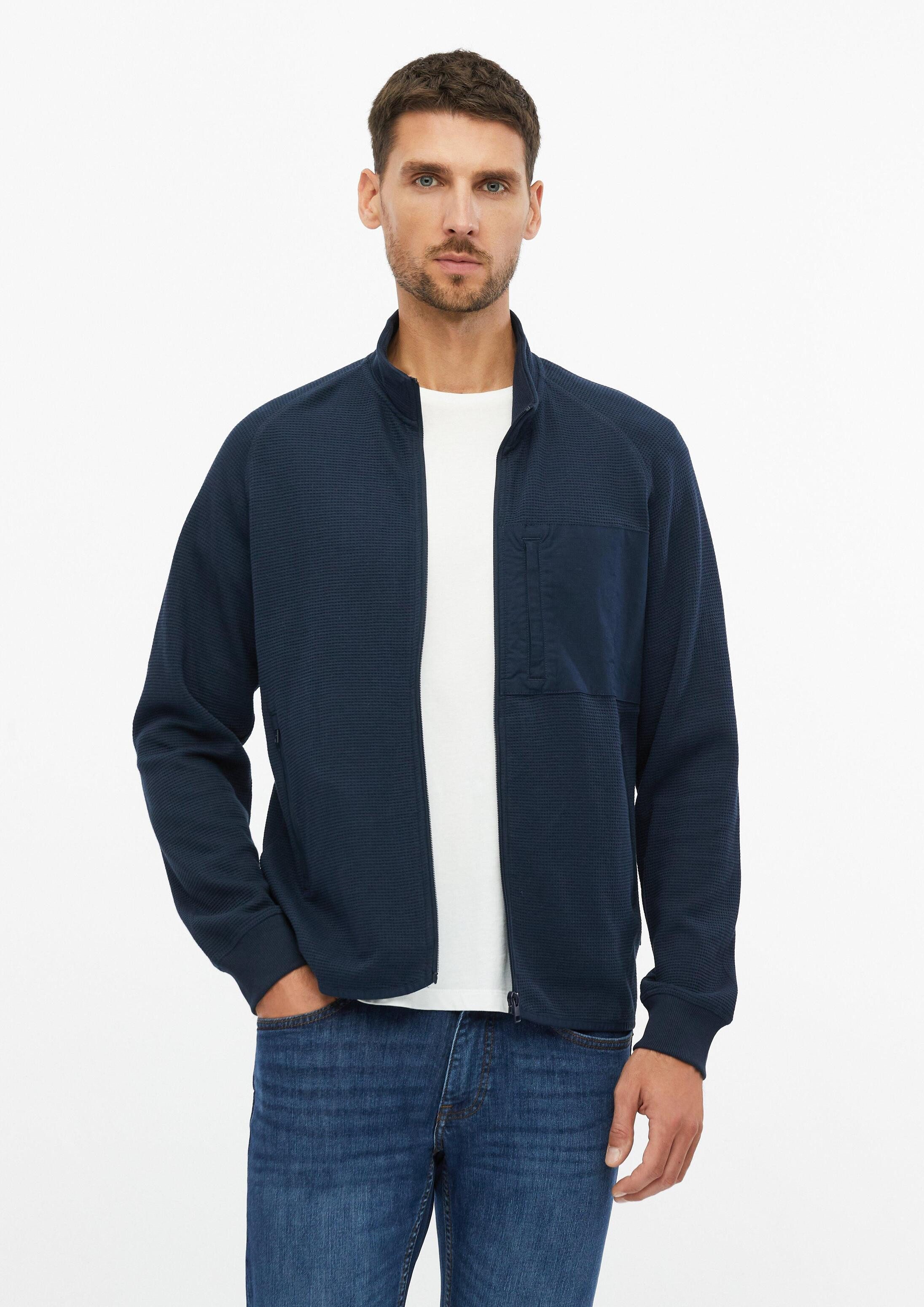 s.Oliver Sweatjacke Sweatshirt Jacke Sweatshirt Jacke