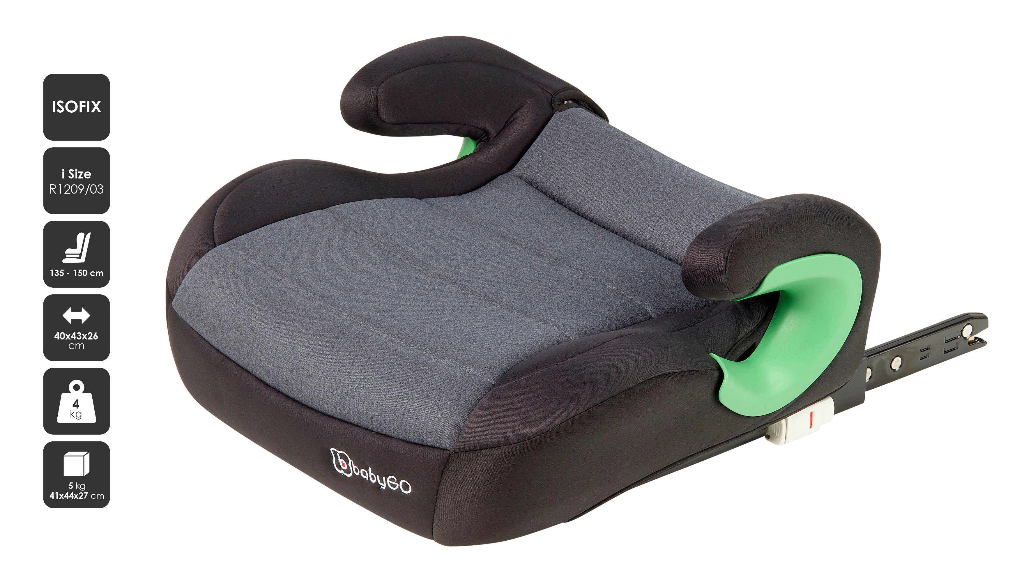 BabyGo Kindersitzerhöhung Bursa III Isize, ab: 135 cm, bis: 150 cm, für 135-150 cm