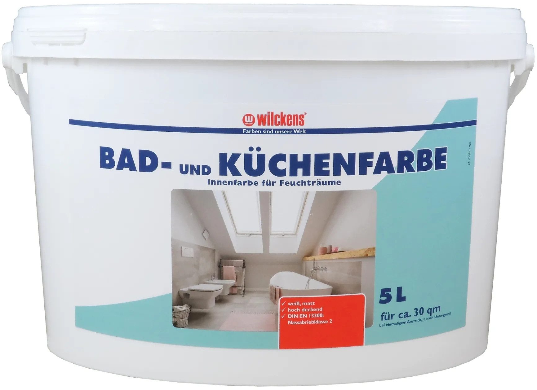 Wand- und Deckenfarbe Wilckens Bad und Küchenfarbe