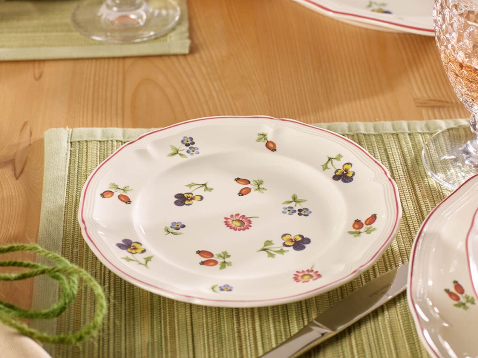 Villeroy & Boch Brotteller Petite Fleur Brotteller 17cm Set6
