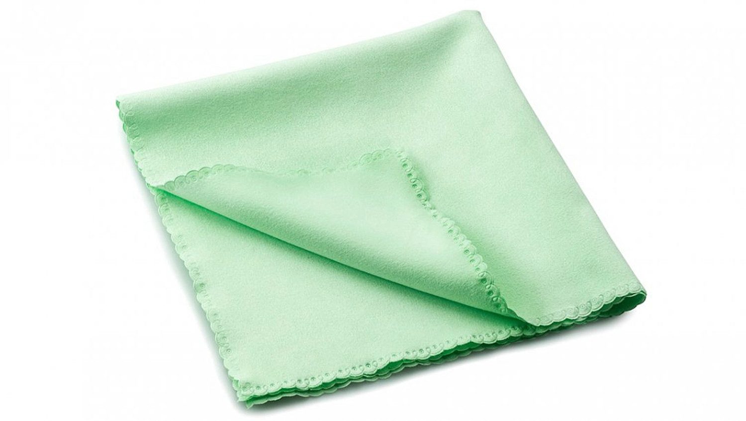 SAUGAUF 20 Softtücher Feinste Fasern für empfindliche Flächen in Grün Mikrofasertuch (20 er Pack, 20-tlg., Waschmaschinenfest bis 95)