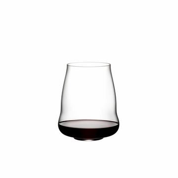 RIEDEL THE WINE GLASS COMPANY Rotweinglas SL Stemless Wing Pinot Noir Nebbiolo 2er Set, Kristallglas