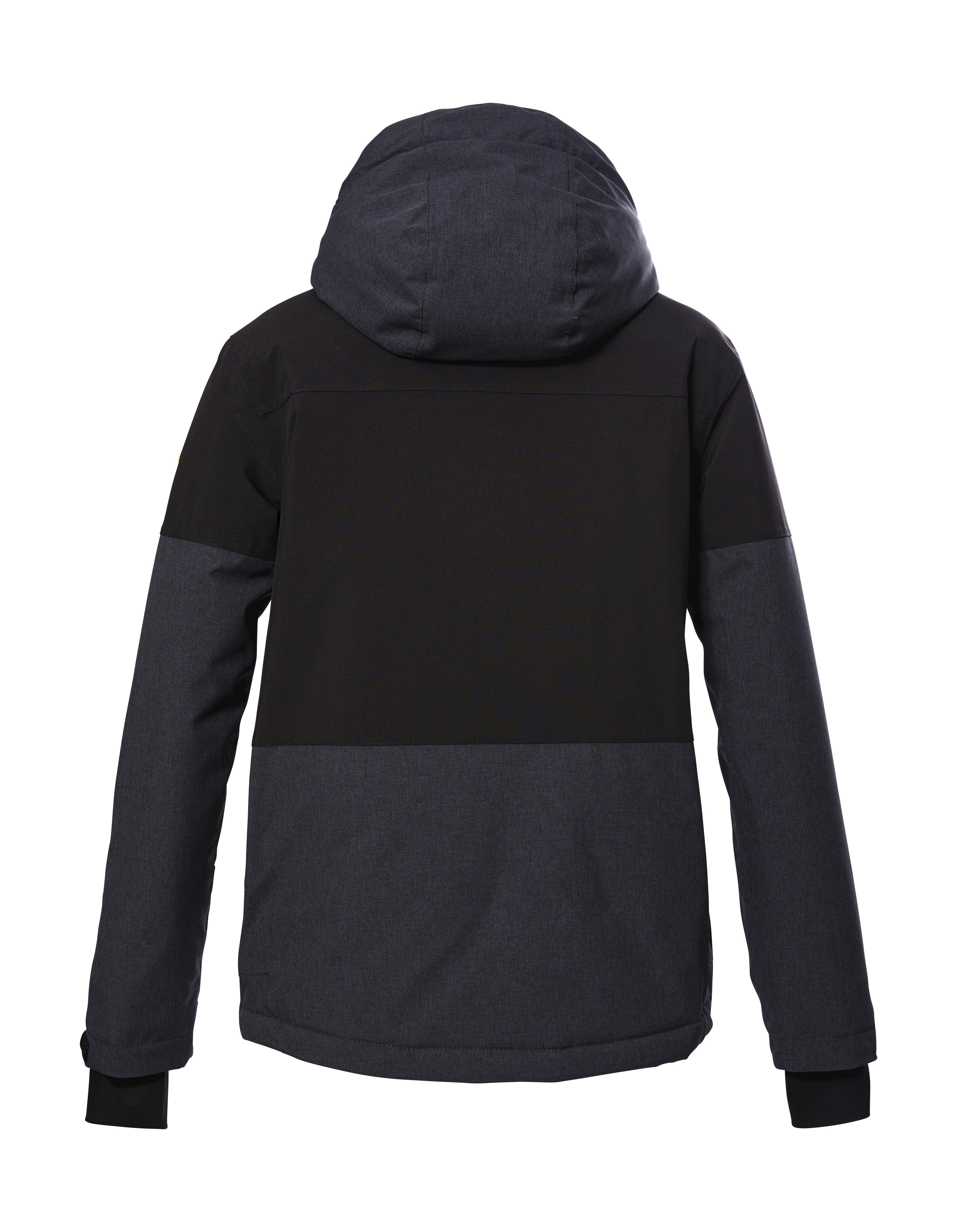 Killtec Skijacke KSW 149 BYS SKI JCKT Wasserdichte, atmungsaktive Kinderjacke mit verstellbarer Kapuze
