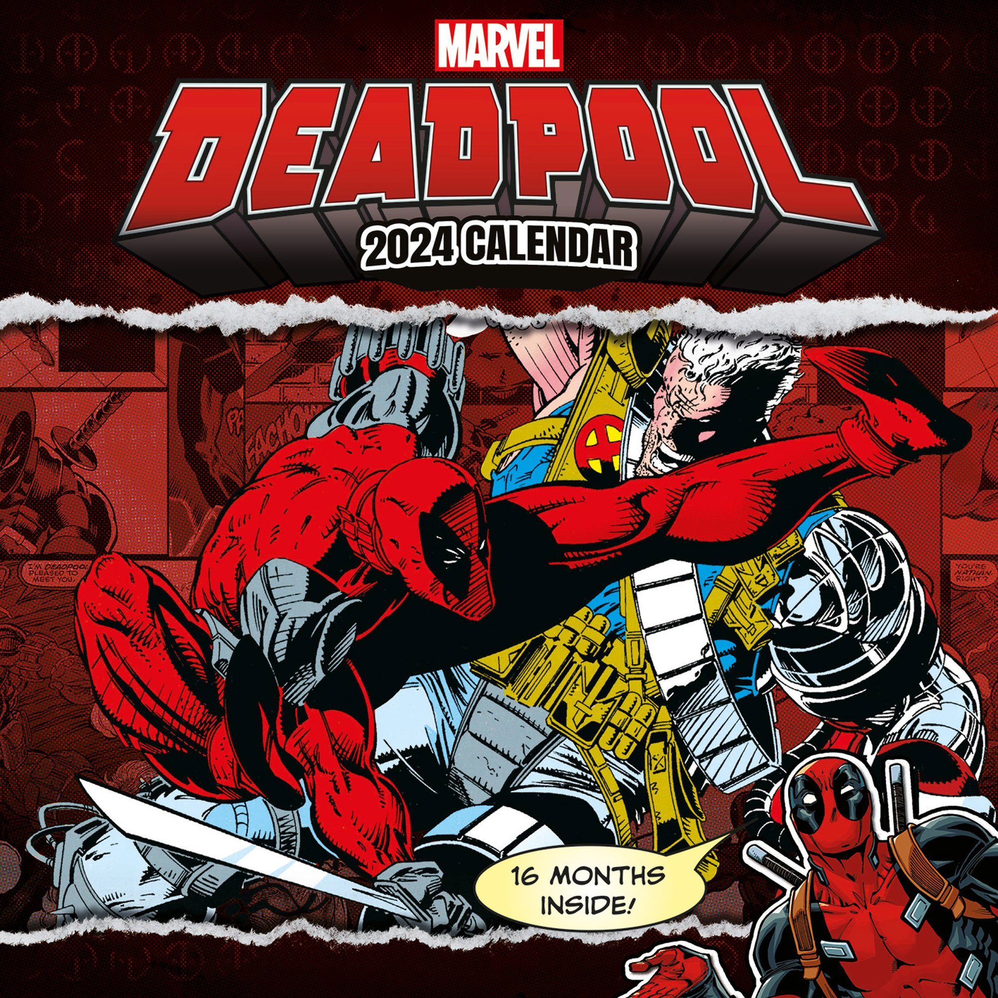 OTTO-Shop  Купить Настенный календарь empireposter Wandkalender Deadpool - Kalender 2024 