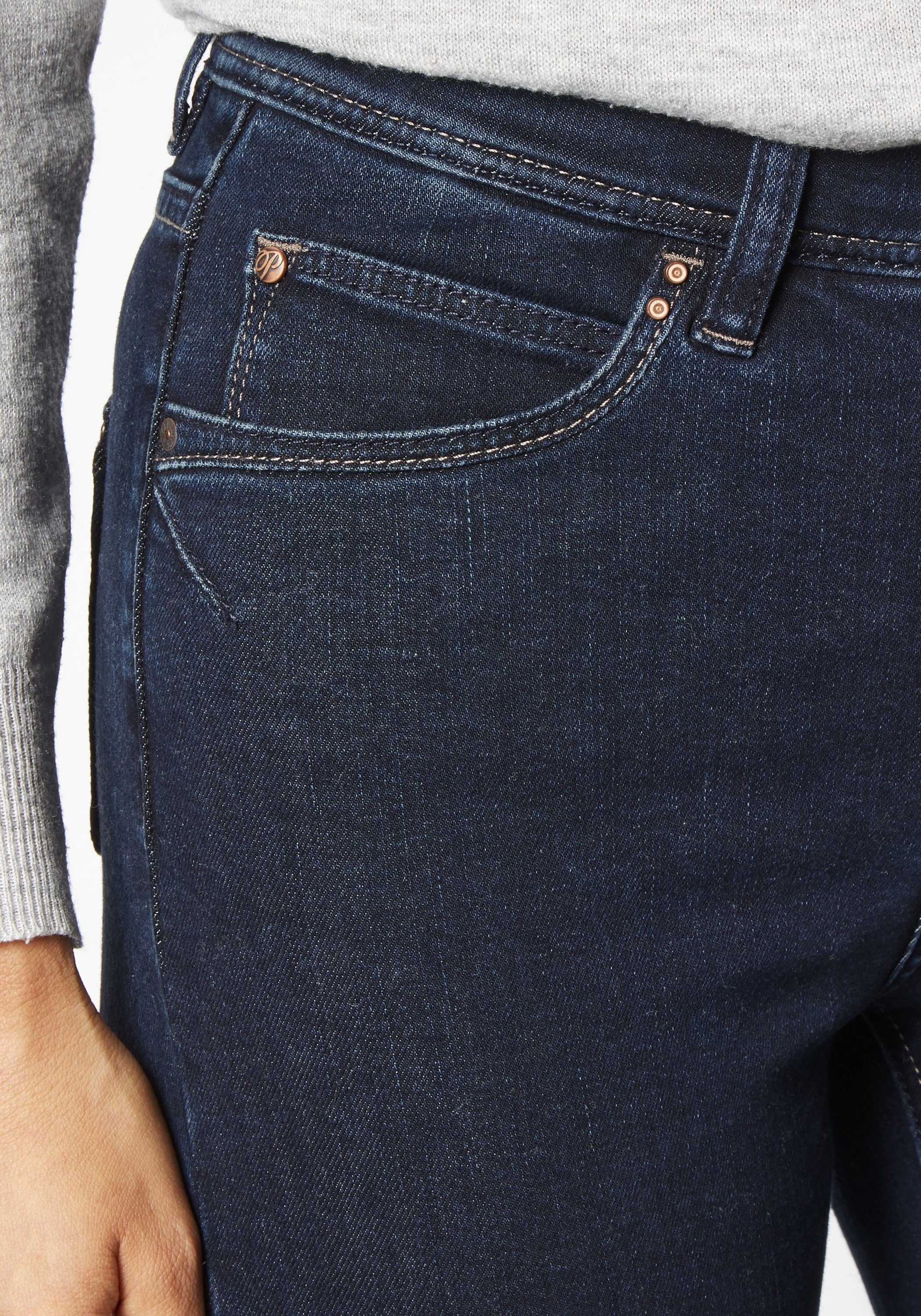 / black 5-Pocket-Jeans used Paddock's blue KATE