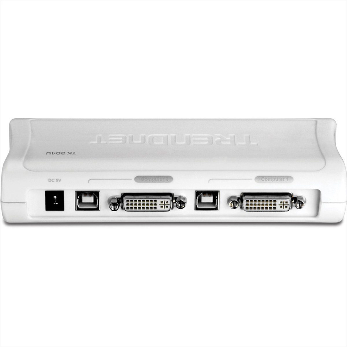 Trendnet TK-204UK KVM Switch 2-Port DVI USB mit Audio Kit Computer-Adapter