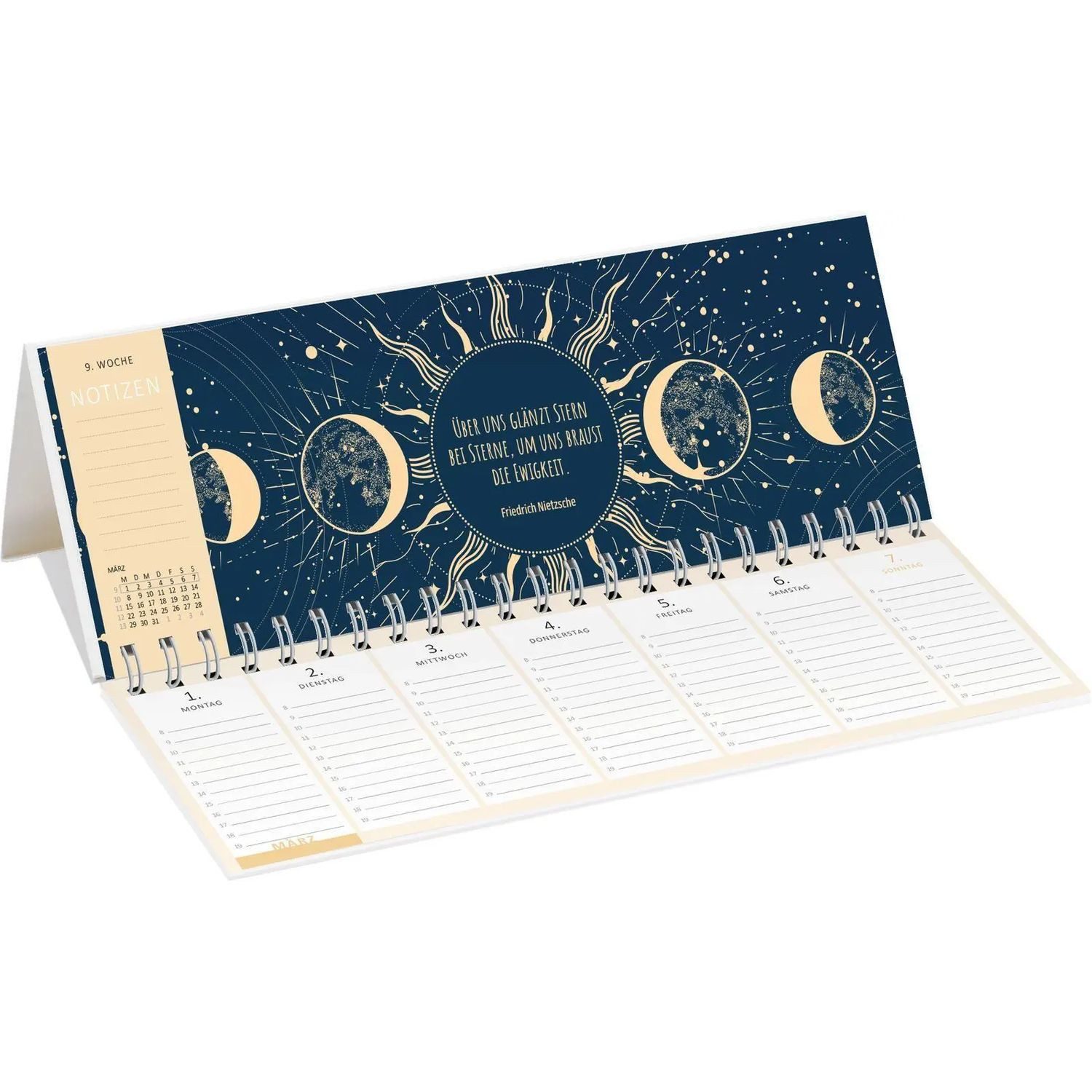 Ars Edition Geburtstagskalender Tischkalender Mein magisches Jahr 2027