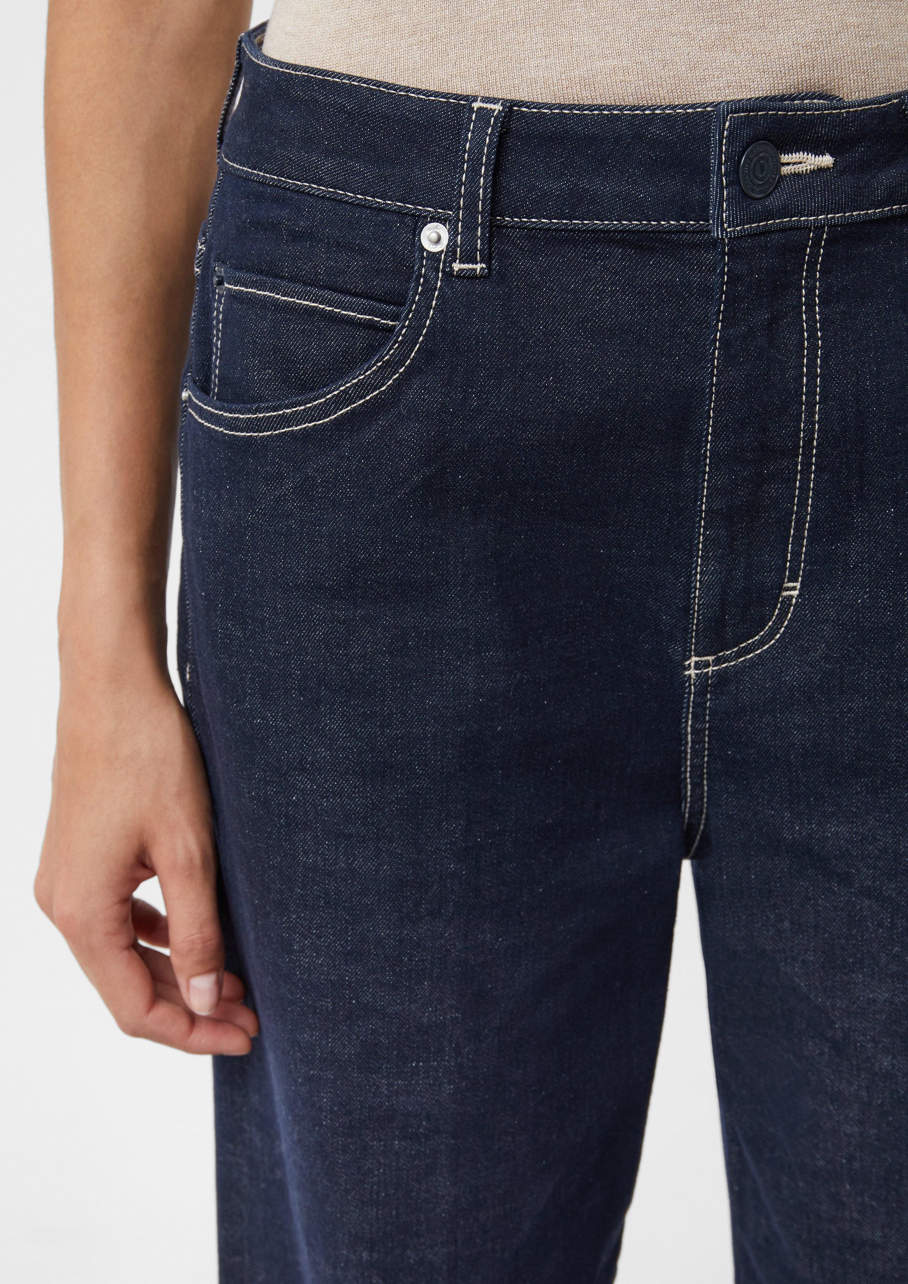 comma casual identity 5-Pocket-Jeans Wide-Leg-Hose mit günstig online kaufen