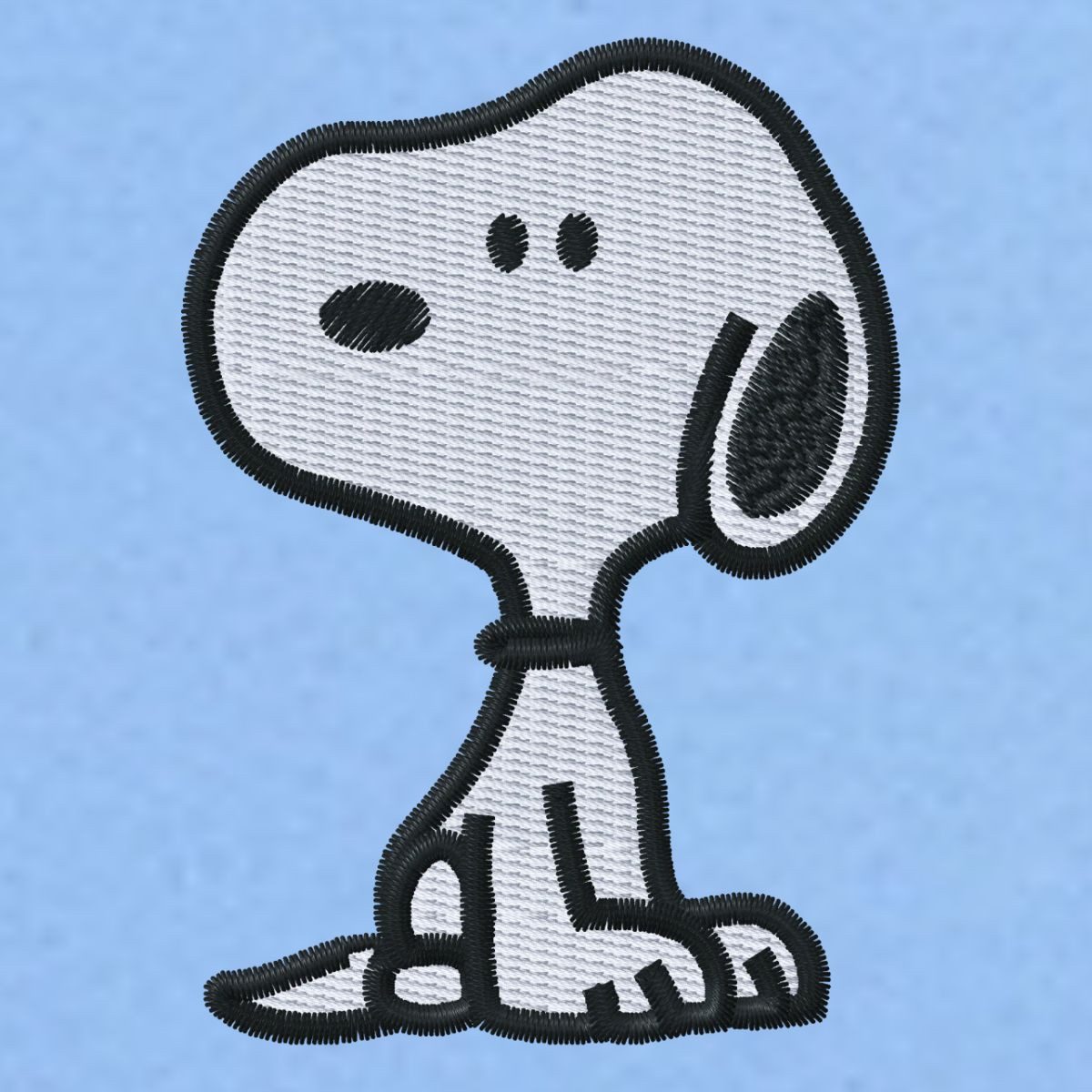 Spreadshirt Poloshirt Peanuts Snoopy Stick Niedlich Herren Poloshirt (1-tlg)