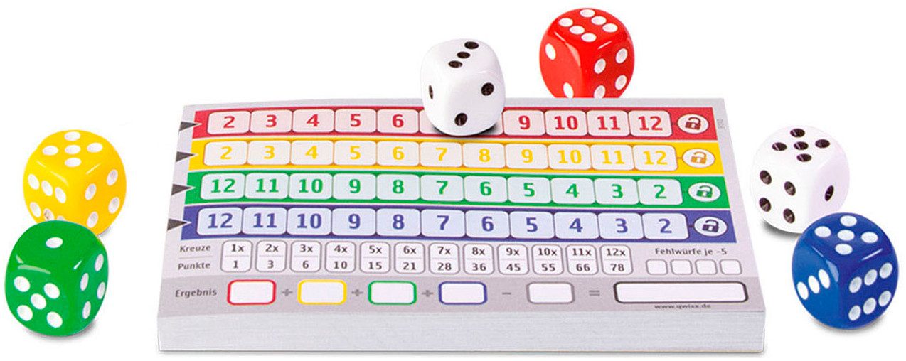 Cartamundi Spiel Qwixx, Familienspiel, Made in Germany