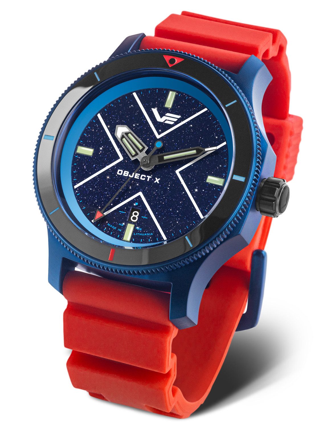 Vostok Europe Automatikuhr Armbanduhr Automatik Object X mit 2 Bändern LE