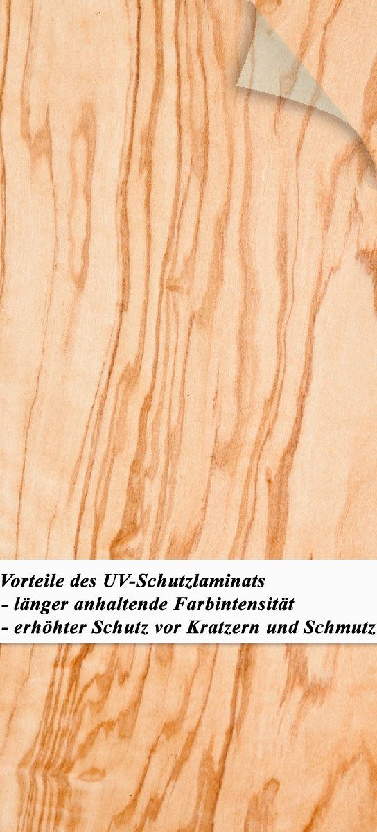 Wallario Türtapete Holzmuster - Oberfläche mit günstig online kaufen