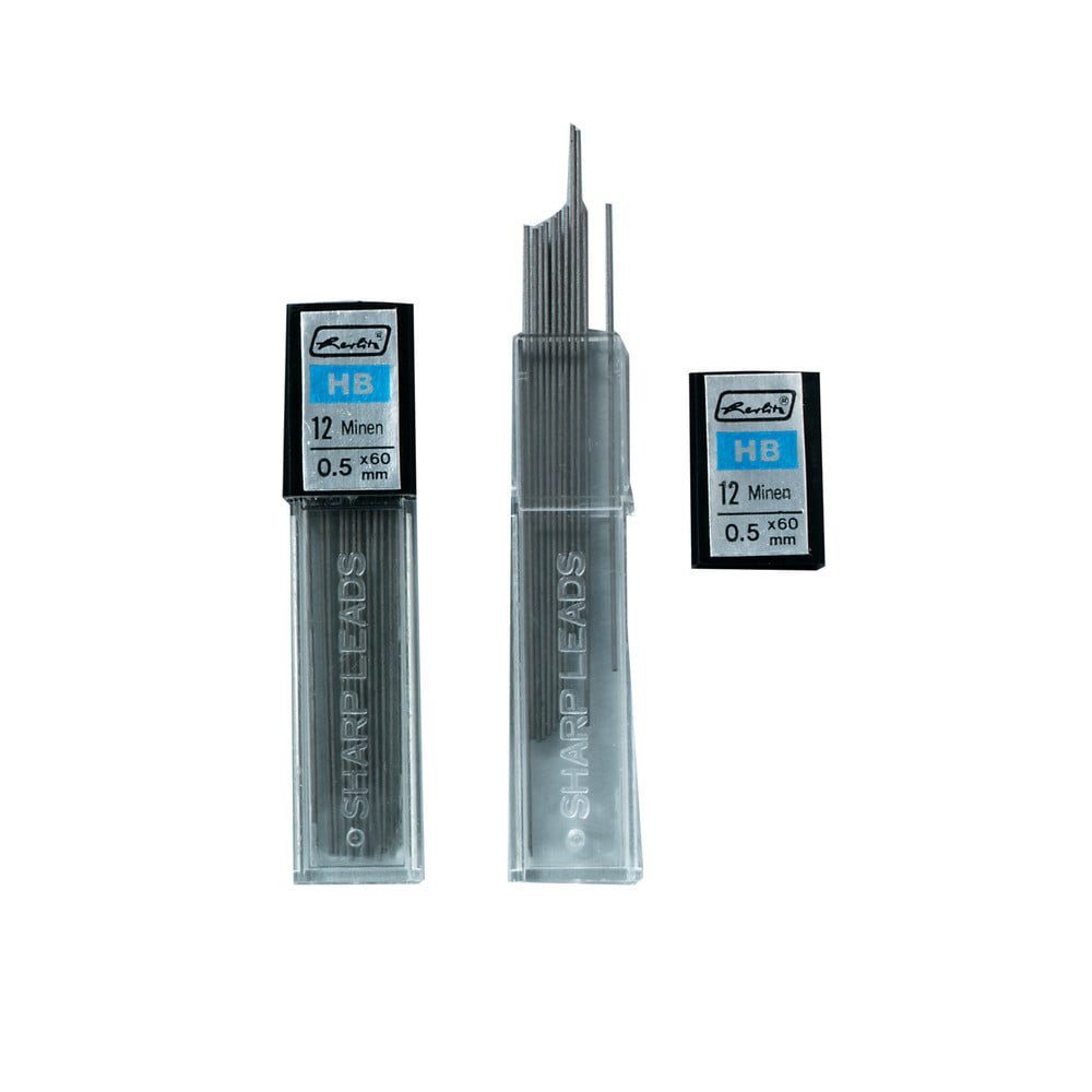 Herlitz Bleistift herlitz Druckbleistiftmine HB 0,5 mm 24 Stk.