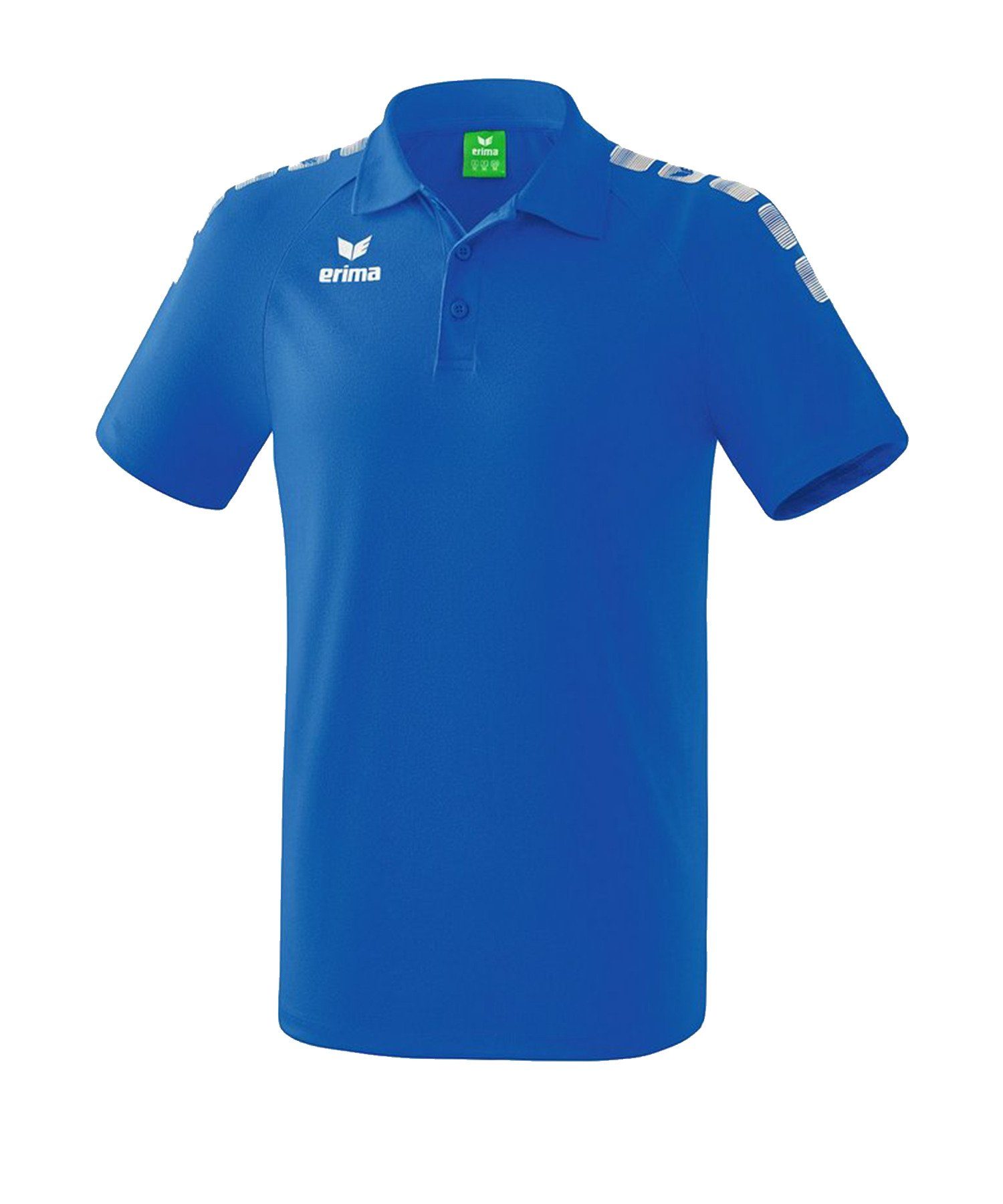 Erima T-Shirt Essential 5-C Poloshirt default BlauWeiss
