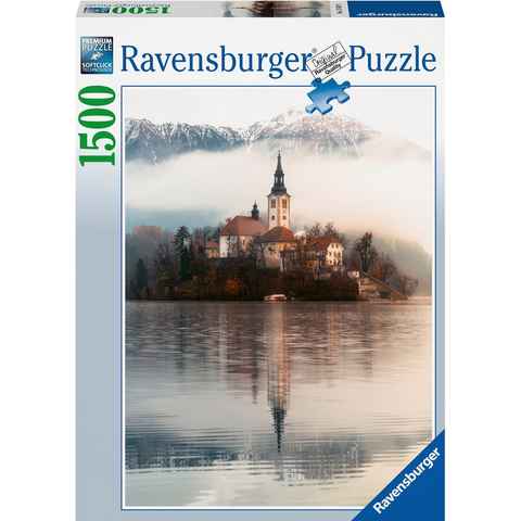 Ravensburger Puzzle Die Insel der Wünsche, Bled, Slowenien, 1500 Puzzleteile, Made in Germany; FSC® - schützt Wald - weltweit