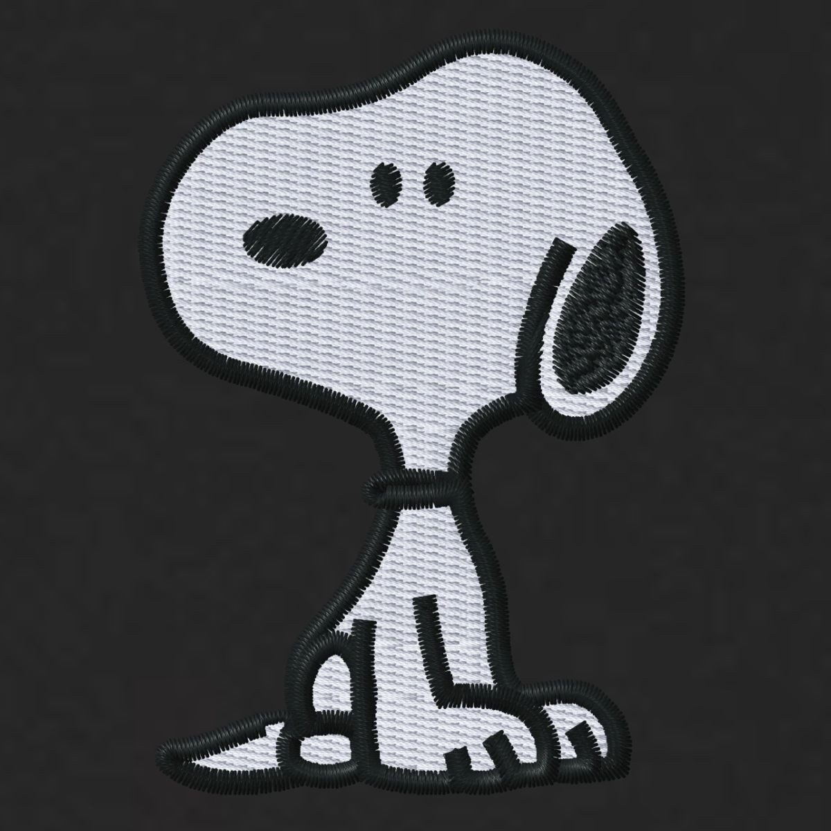 Spreadshirt Hoodie Peanuts Snoopy Stick Niedlich Unisex Hoodie (1-tlg)