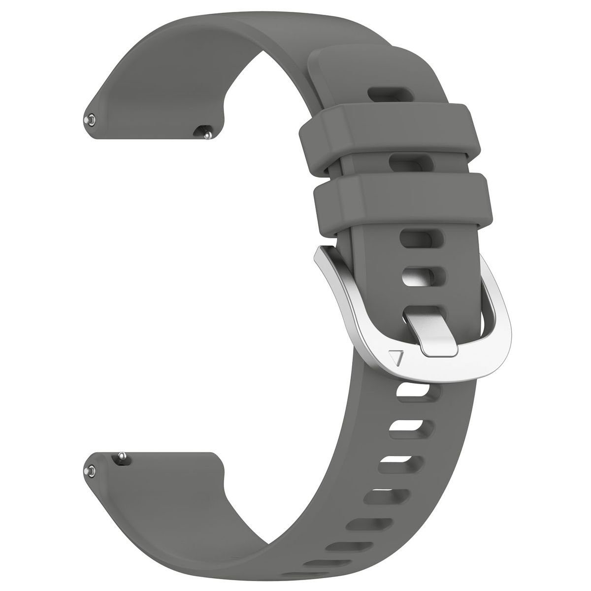 Armband Watch Für Ersatz Grau Smartwatch-Armband Glänzend Wigento Xiaomi S3 Silikon hochwertiges