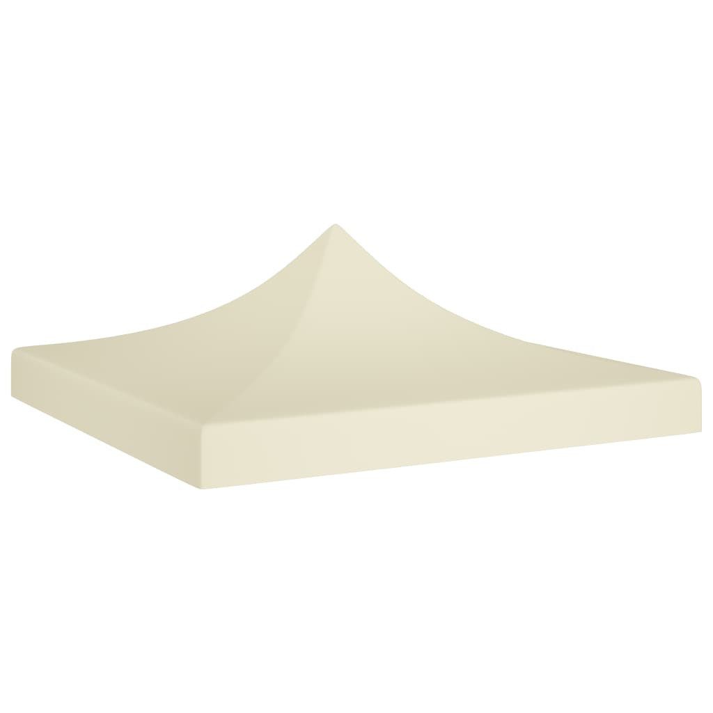 Thumbnail - vidaXL Partyzelt, Pavillon-Dach 2x2 m Creme 270 g/m²