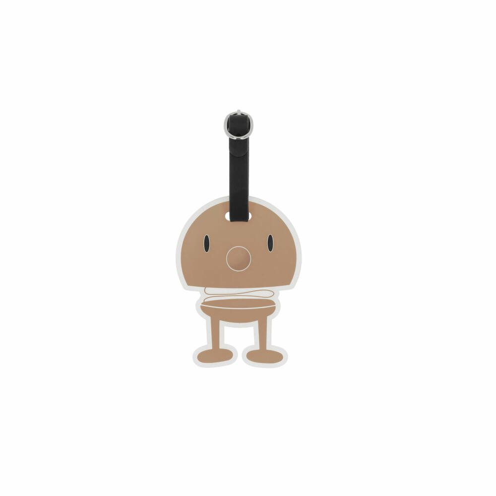 HOPTIMIST Taschenanhänger Bag Tag, Choko
