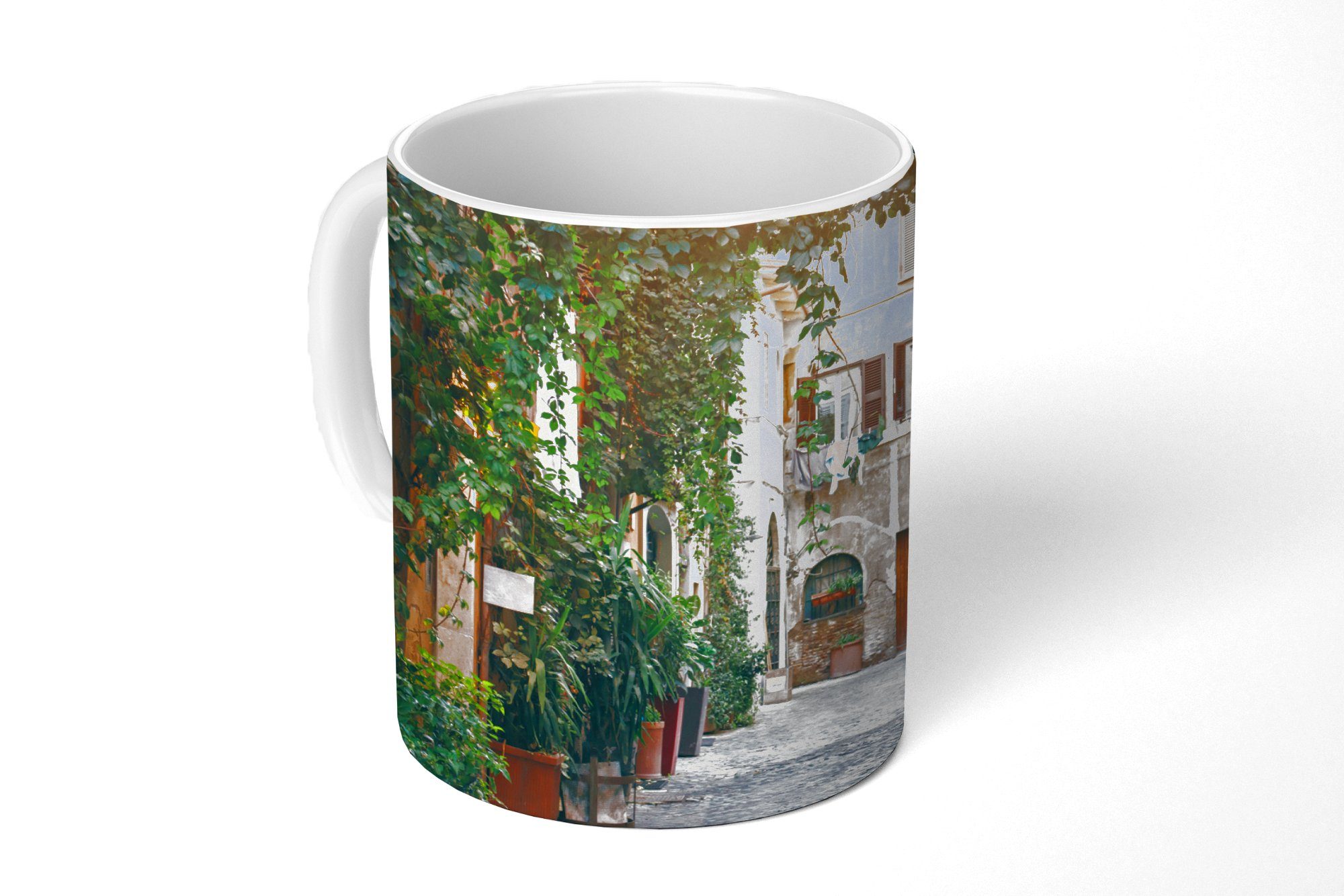 MuchoWow Tasse Italien - Straße - Schleicher, Keramik, Kaffeetassen, Teetasse, Becher, Teetasse, Geschenk | Tassen