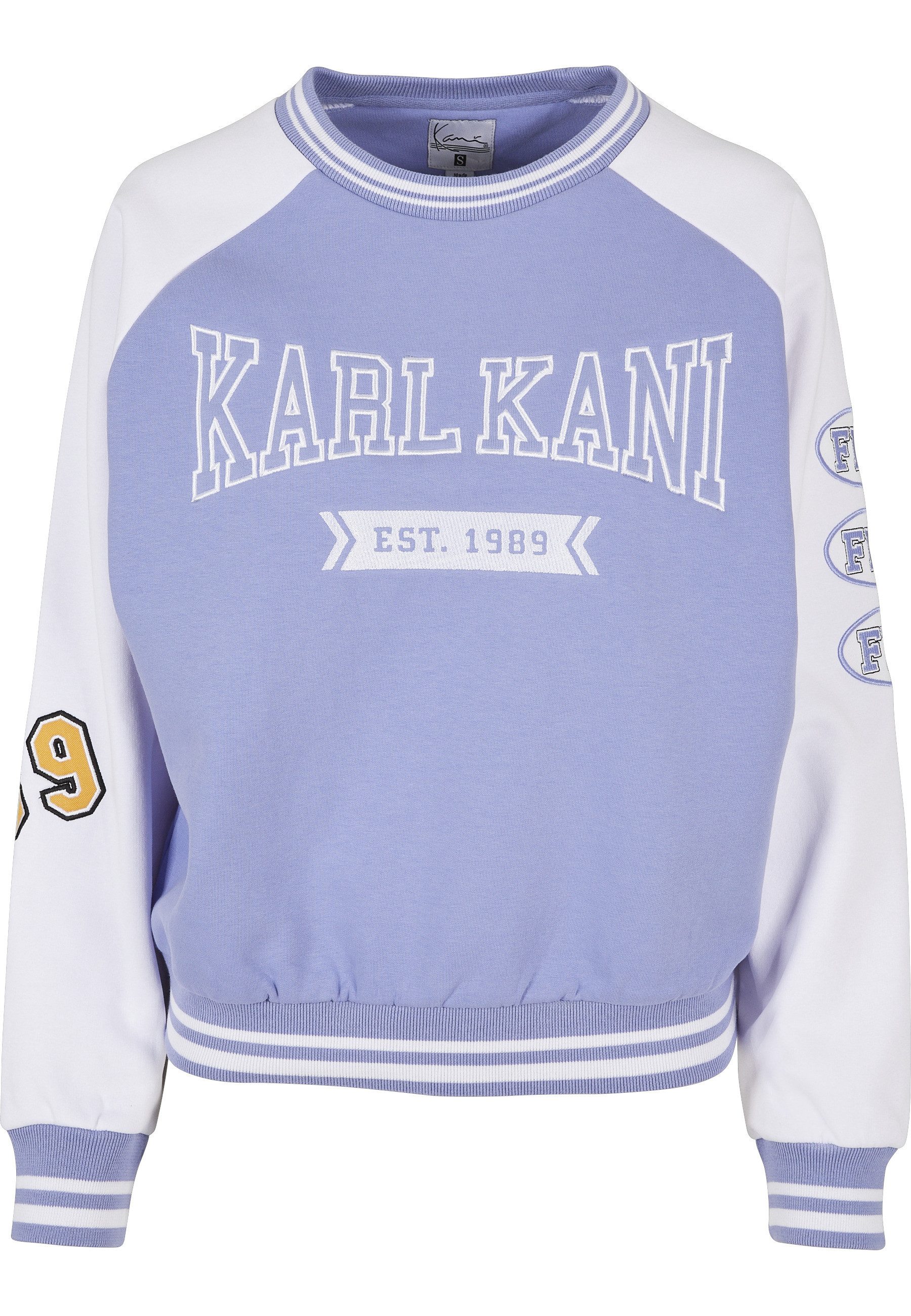 Karl Kani Sweater Karl Kani Damen KW224-028-1KK Small Signature Block College (1-tlg)
