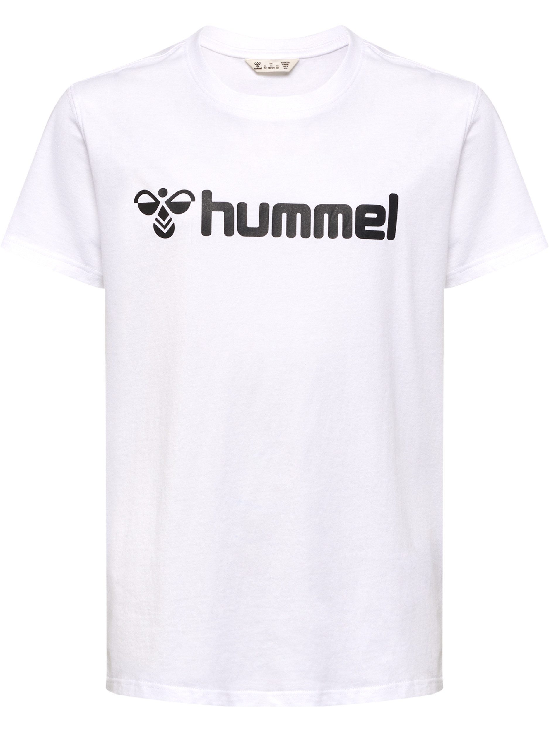 hummel T-Shirt HMLGO 2.0 LOGO T-SHIRT S/S KIDS für Kinder und Jugendliche, kurzärmlig, mit Rundhalsausschnitt