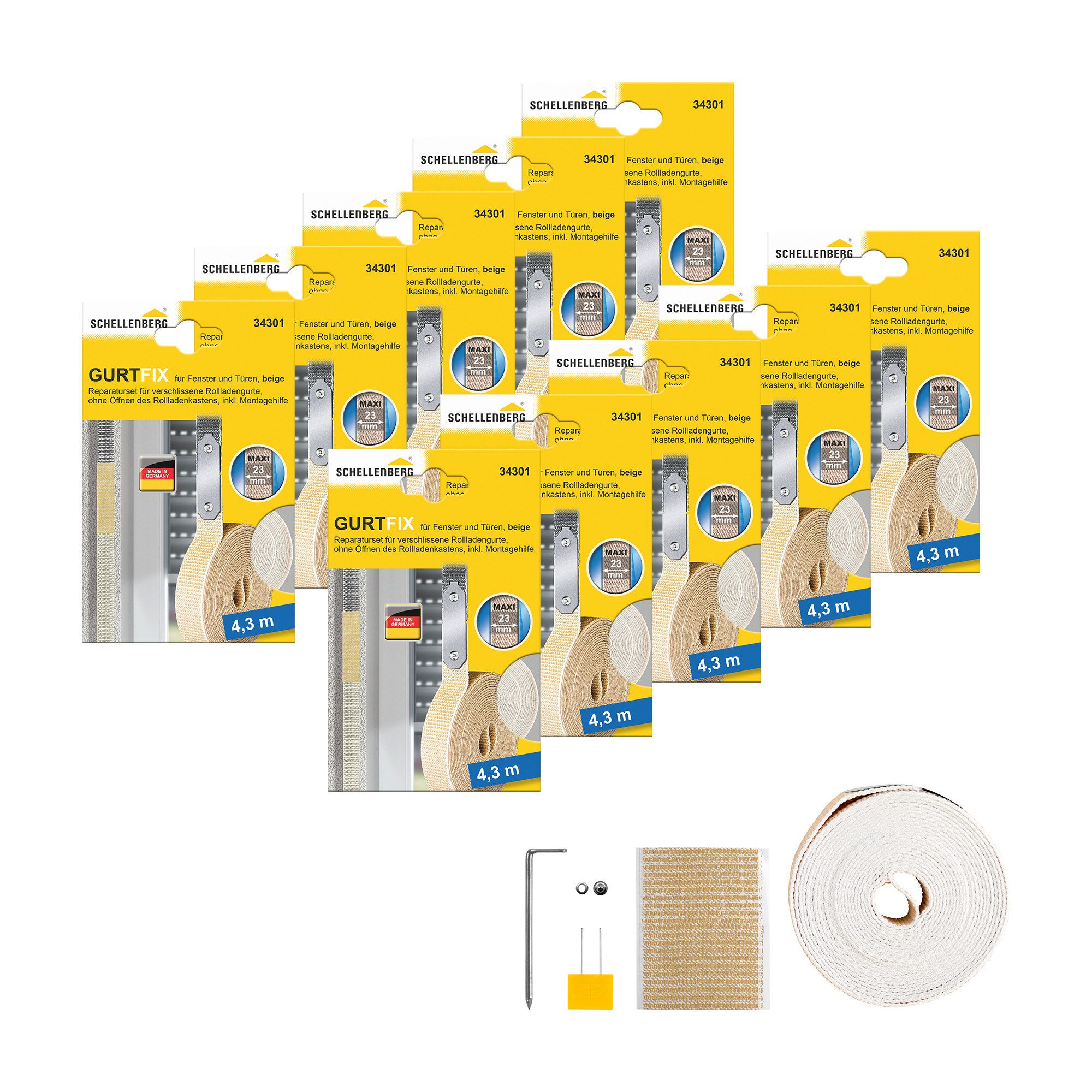 SCHELLENBERG Reparatur-Set Rollladen Gurtfix für das günstig online kaufen