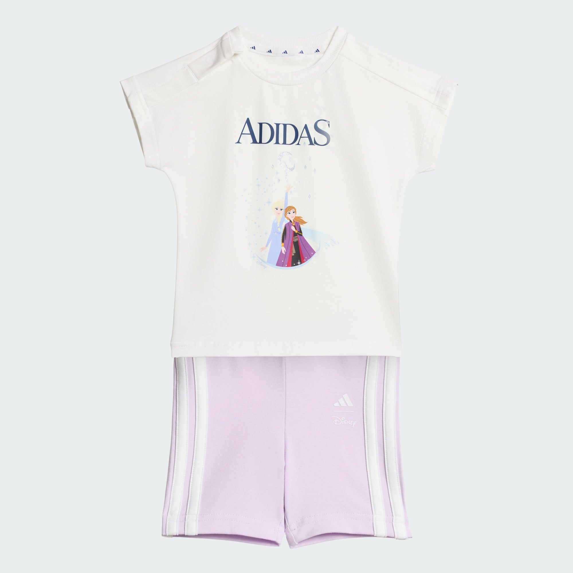 adidas Sportswear T-Shirt ADIDAS DISNEY DIE EISKÖNIGIN T-SHIRT SET (1-tlg)
