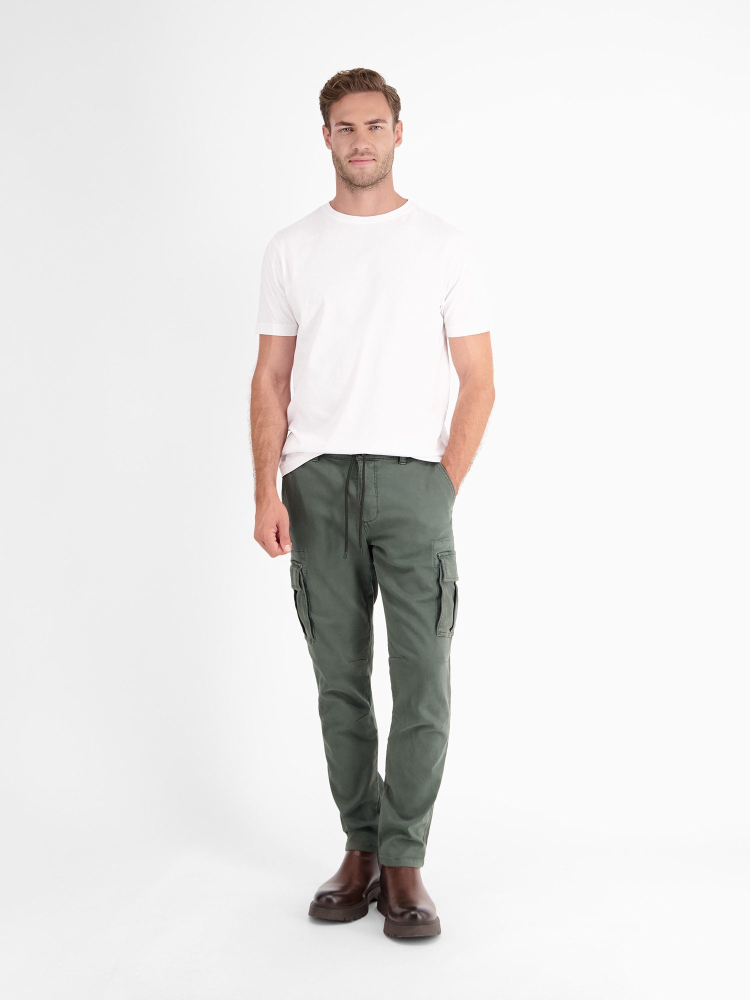 LERROS Cargohose LERROS Cargo Jogg-Pants mit Hyper-Stretchanteil, REGULAR FIT