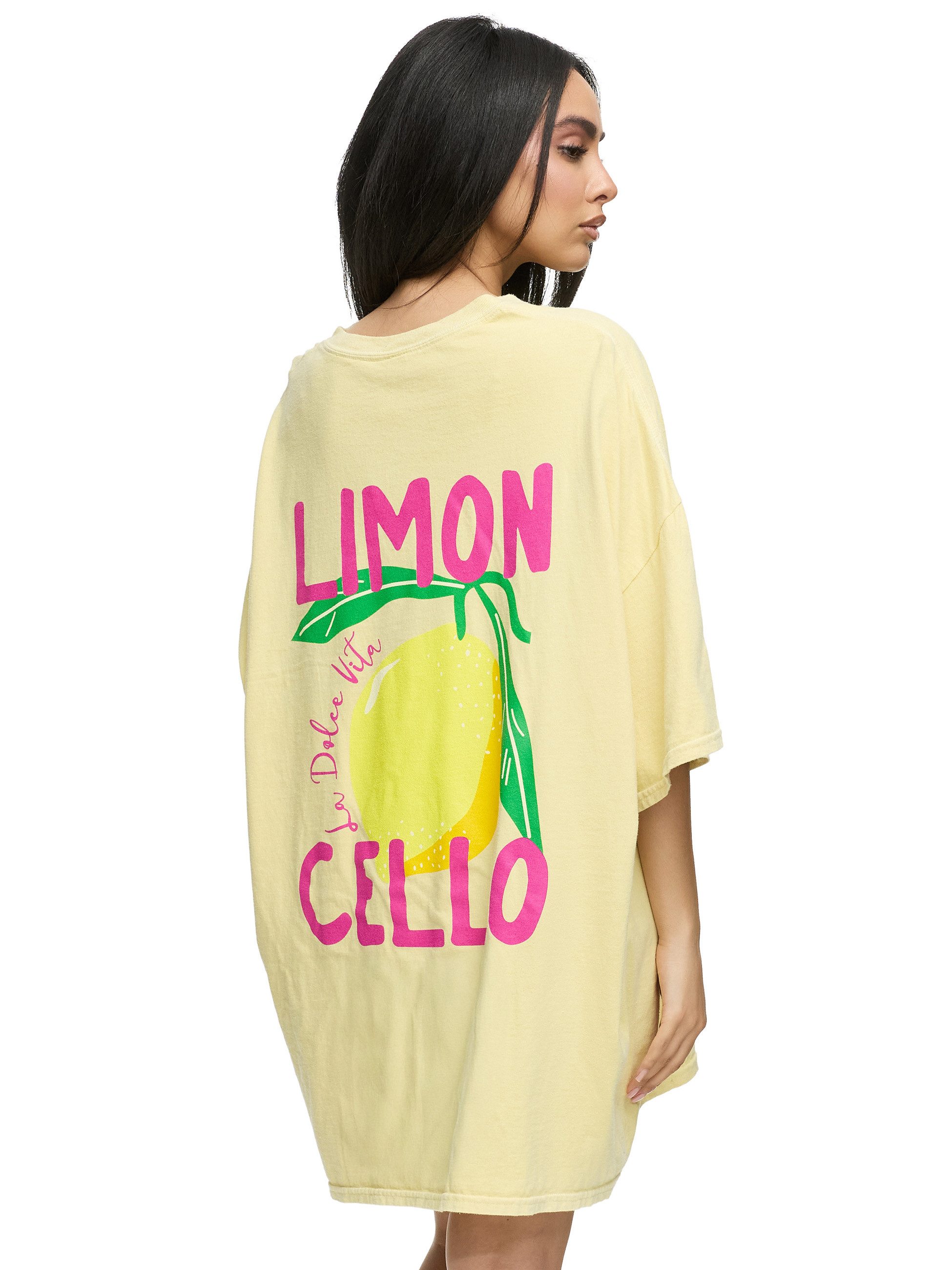 Worldclassca T-Shirt Worldclassca Oversized Print LIMON günstig online kaufen