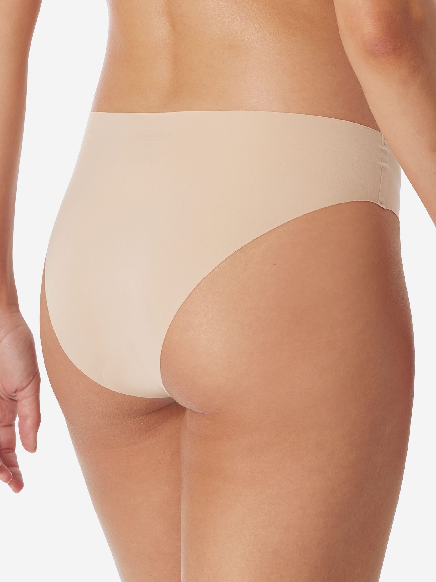 Schiesser Slip Invisible Light (4-St) Unterhose, Basic Slip, Slip