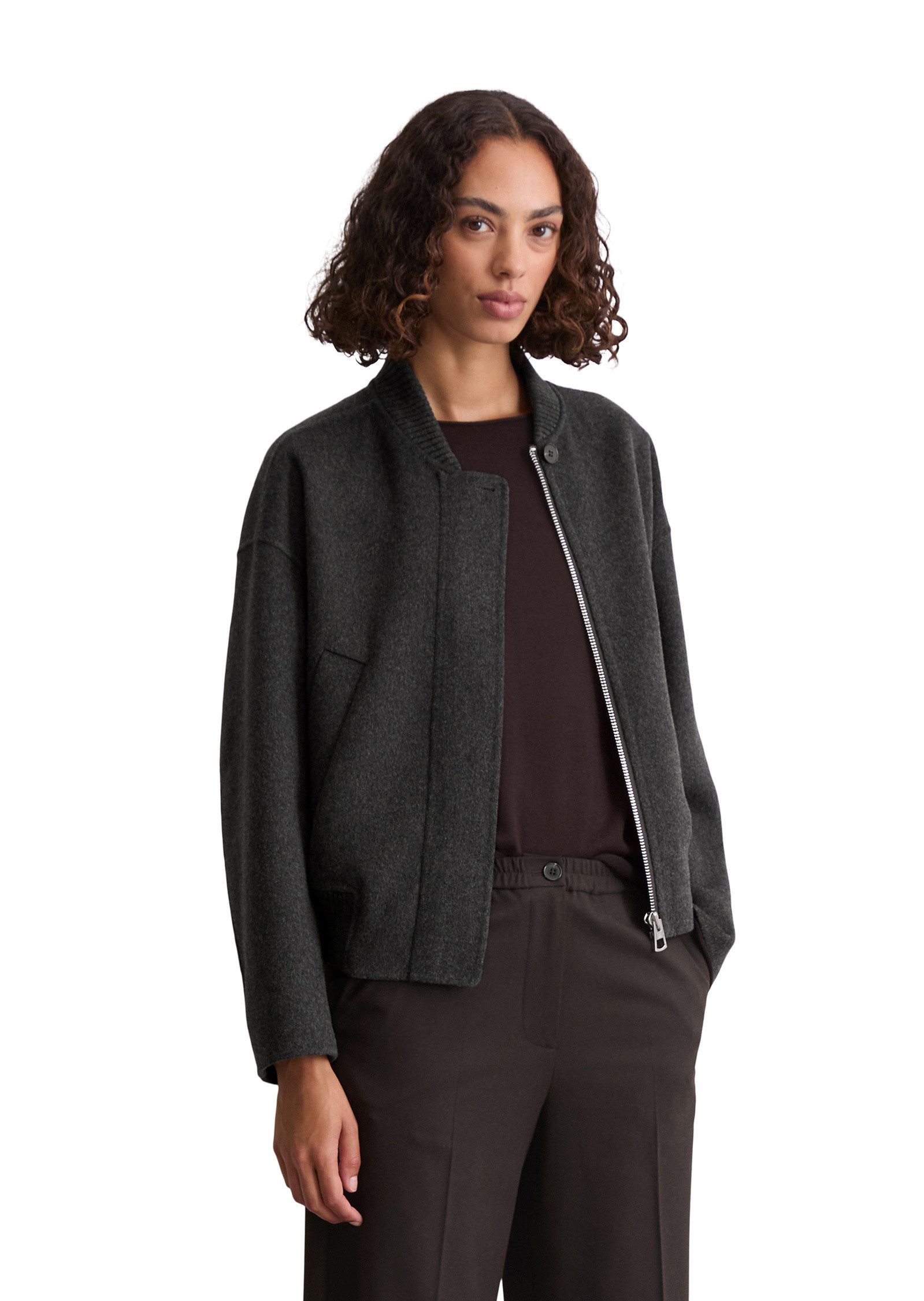 Marc O'Polo Outdoorjacke aus Wolle-Mix günstig online kaufen