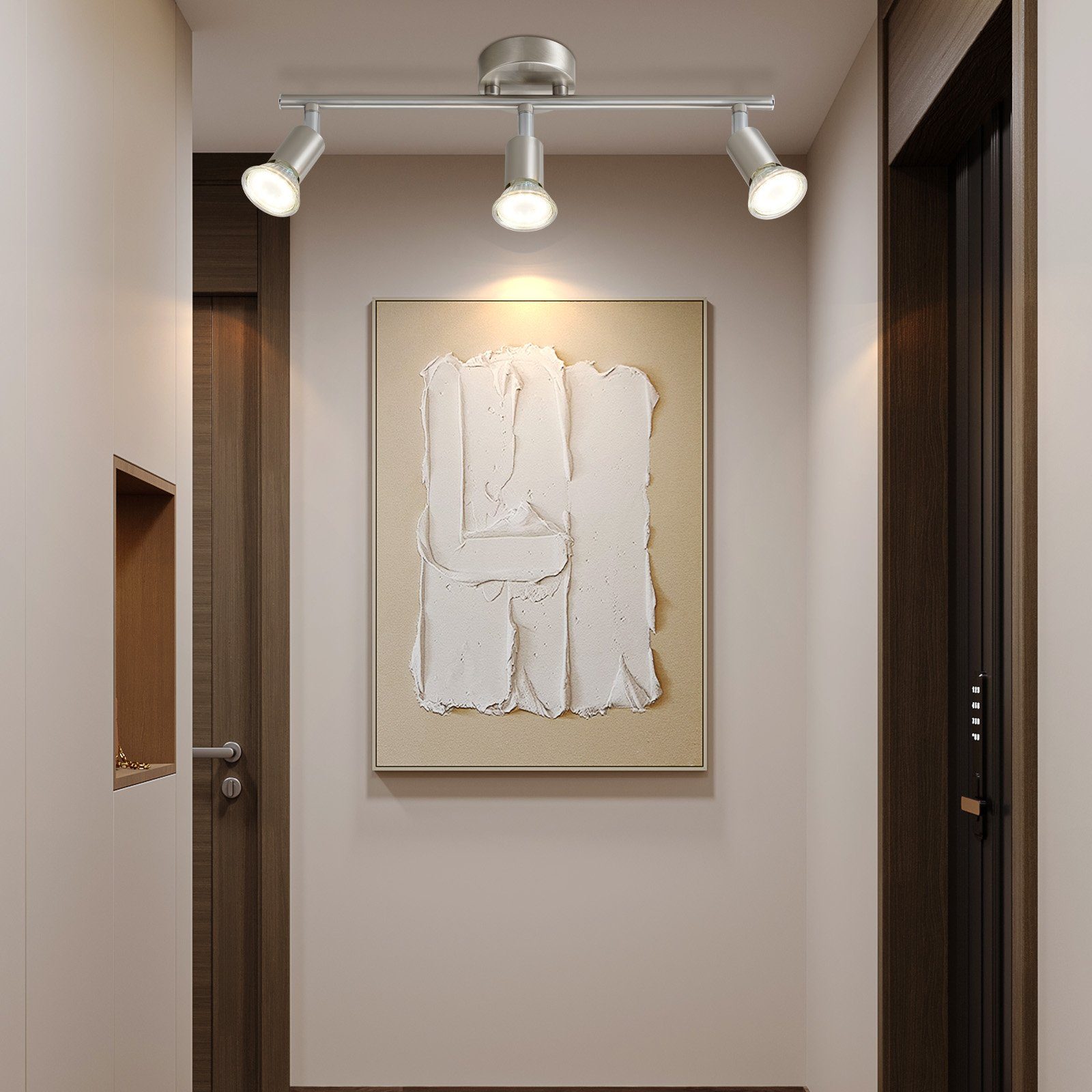 ZMH Deckenleuchte 3 Flammig-Deckenspot Deckenlampe Modern günstig online kaufen