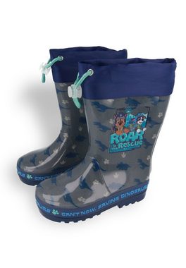 Kids2Go Kids2Go Paw Patrol Regenstiefel mit Characterprint Gummistiefel Kaltfutter, mit Kordelzug