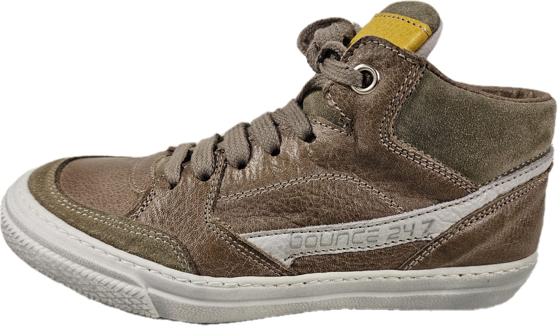 Cole Bounce Restore 1905A VELOR Corda Mid Lederschuh Sneakerboots aus echtem Leder