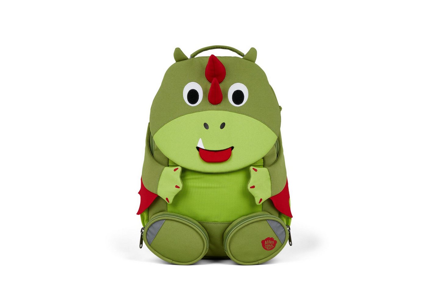 Affenzahn Schulranzen Kindergartenrucksack, Großer Freund, Drache, 3-5 Jahre (1 Stück), Kinderrucksack, ab einer Körpergröße von 90 cm