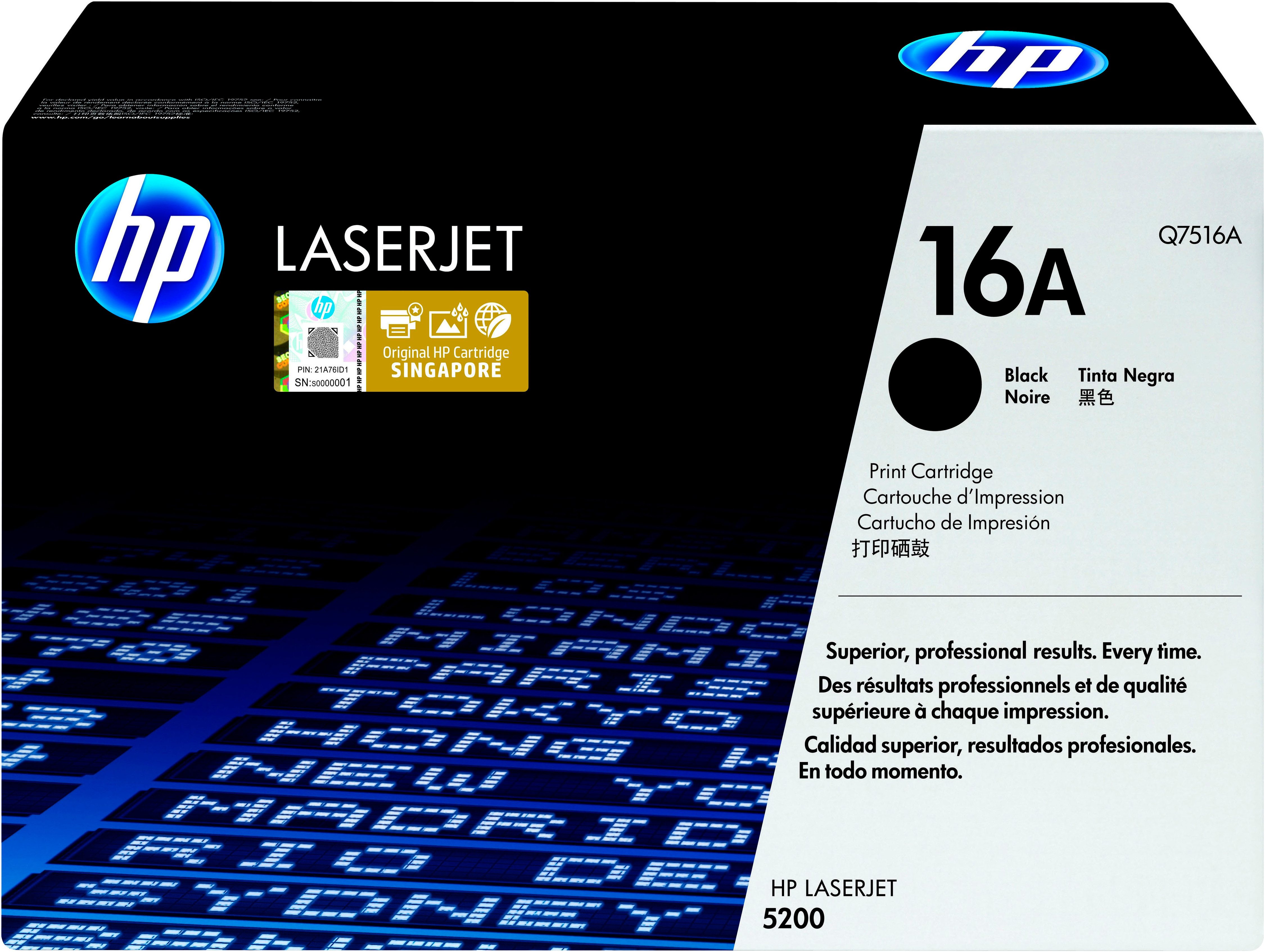 HP Tonerpatrone 16A