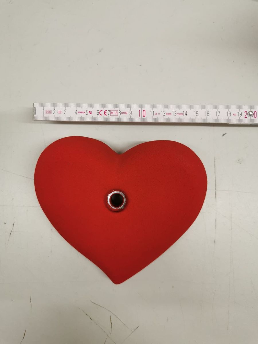 KS Klettergriffe Kletterwand Herz Klettergriff ohne Gravur - KS Klettergriffe