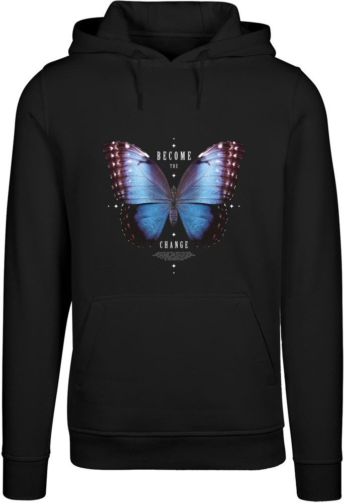 Mister Tee Kapuzenpullover Become The Change Butterfly Hoody