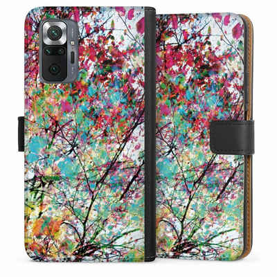 DeinDesign Handyhülle Malerei Blätter Kunst Autumn8, Xiaomi Redmi Note 10 Pro Hülle Handy Flip Case Wallet Cover
