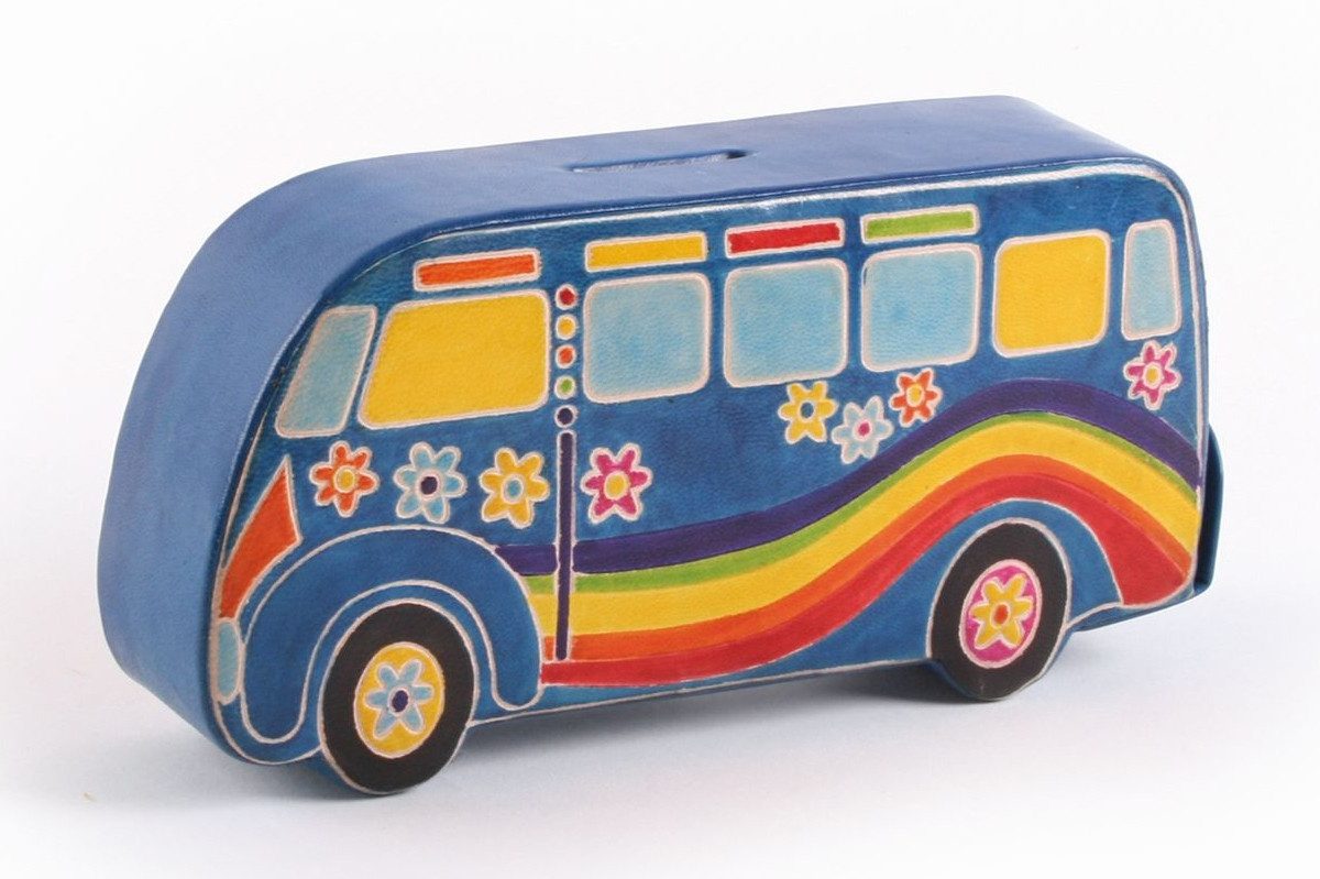 El Puente Spardose Spardose "Bus", Handmade, Handmade